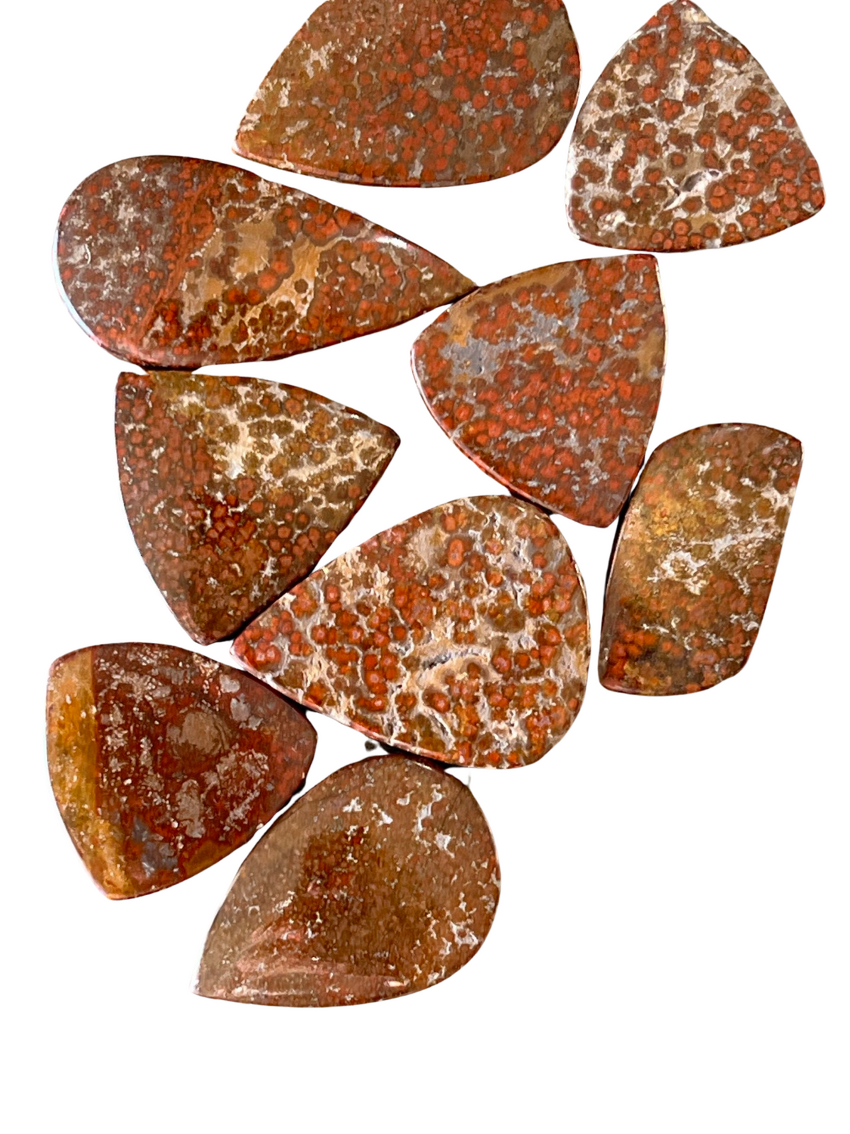 PLUME AGATE PENDANTS