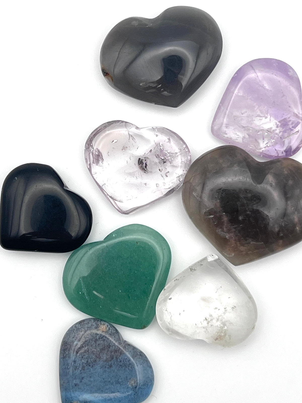 MINI POLISHED HEART MIX