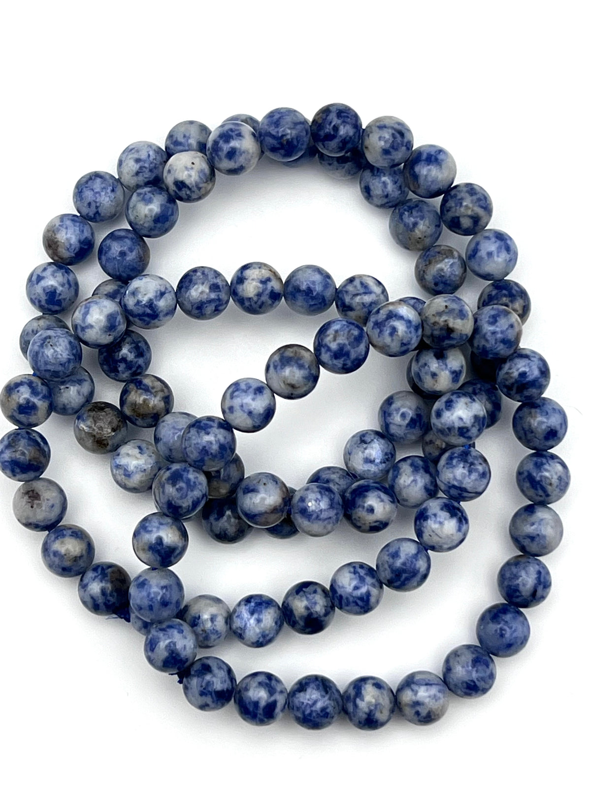 SODALITE - BEADED  BRACELET