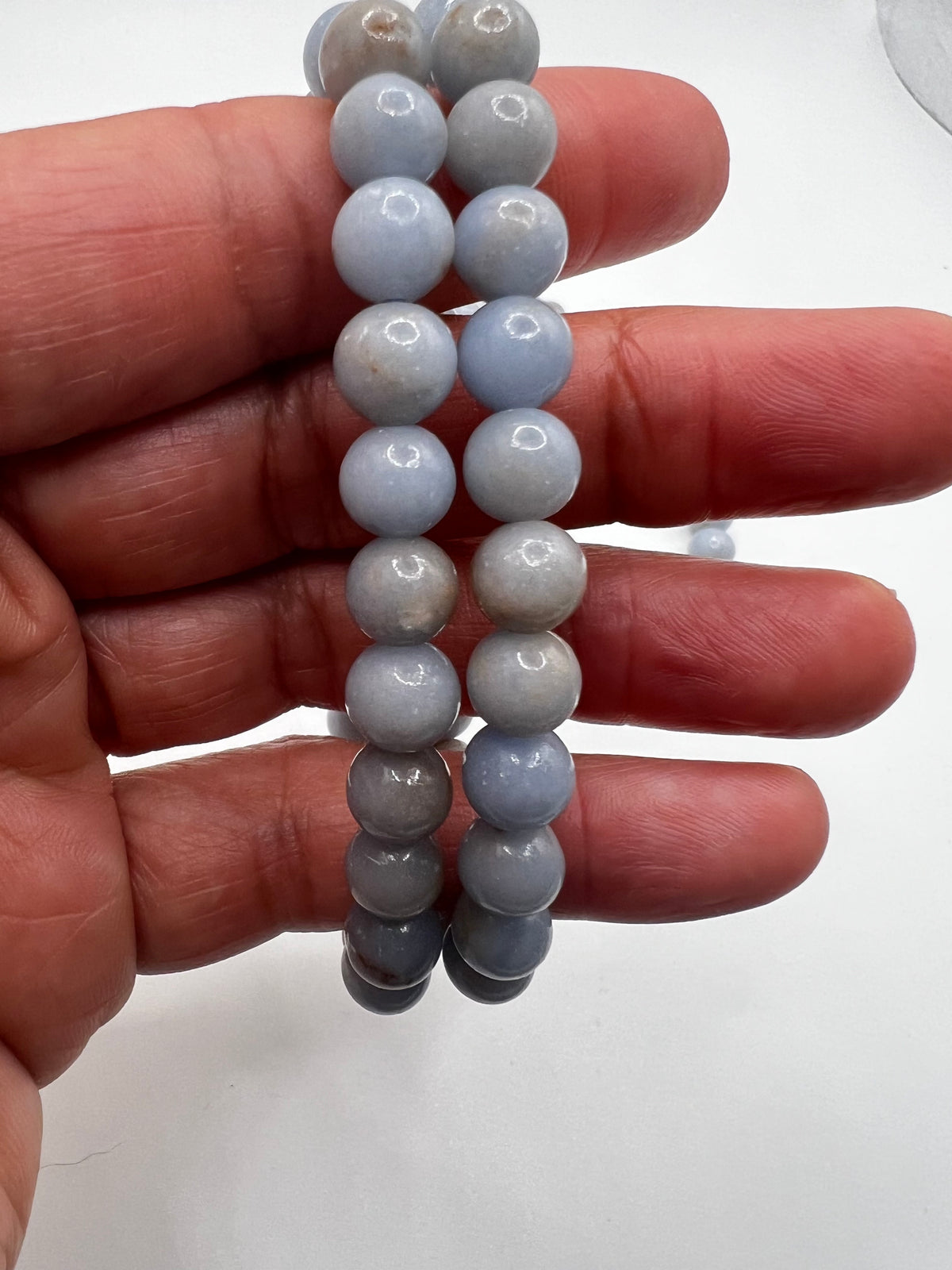 ANGELITE - BEADED BRACELET