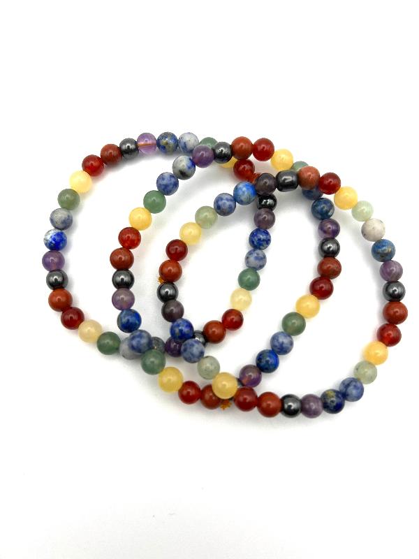 CHAKRA CRYSTAL- BEADED BRACELET