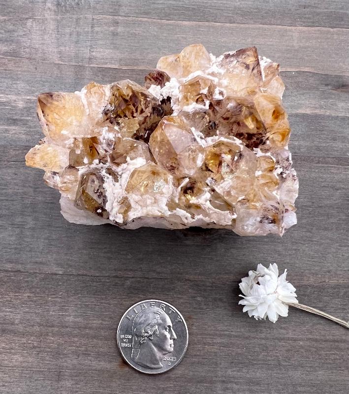 CITRINE CLUSTERS- ROUGH