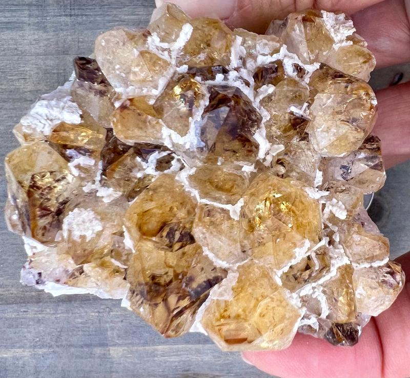 CITRINE CLUSTERS- ROUGH