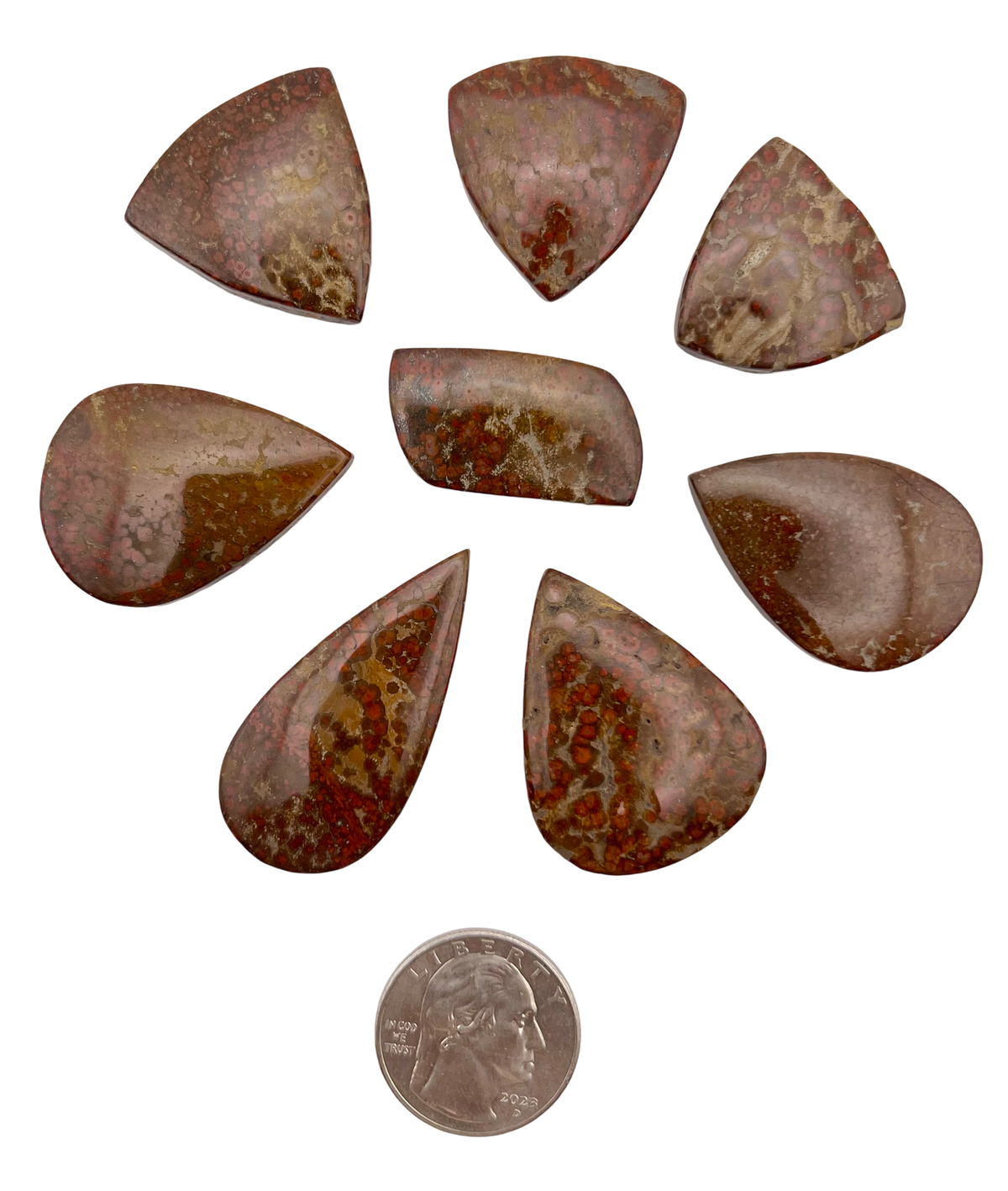 PLUME AGATE PENDANTS