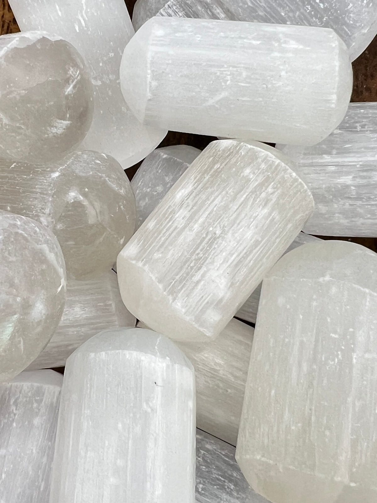 WHITE  SELENITE TUMBLE