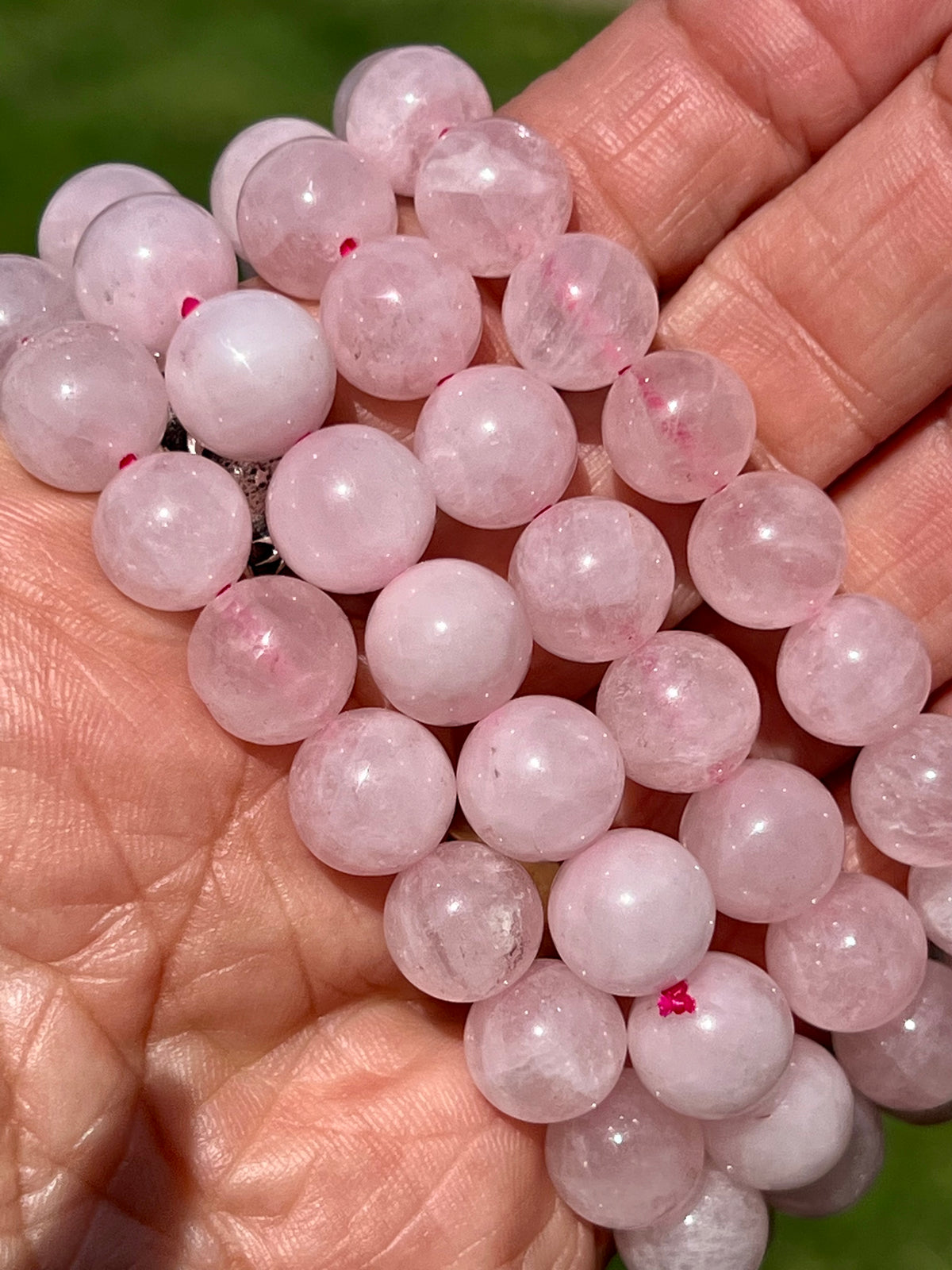 ROSE QUARTZ - BEADED BRACELET