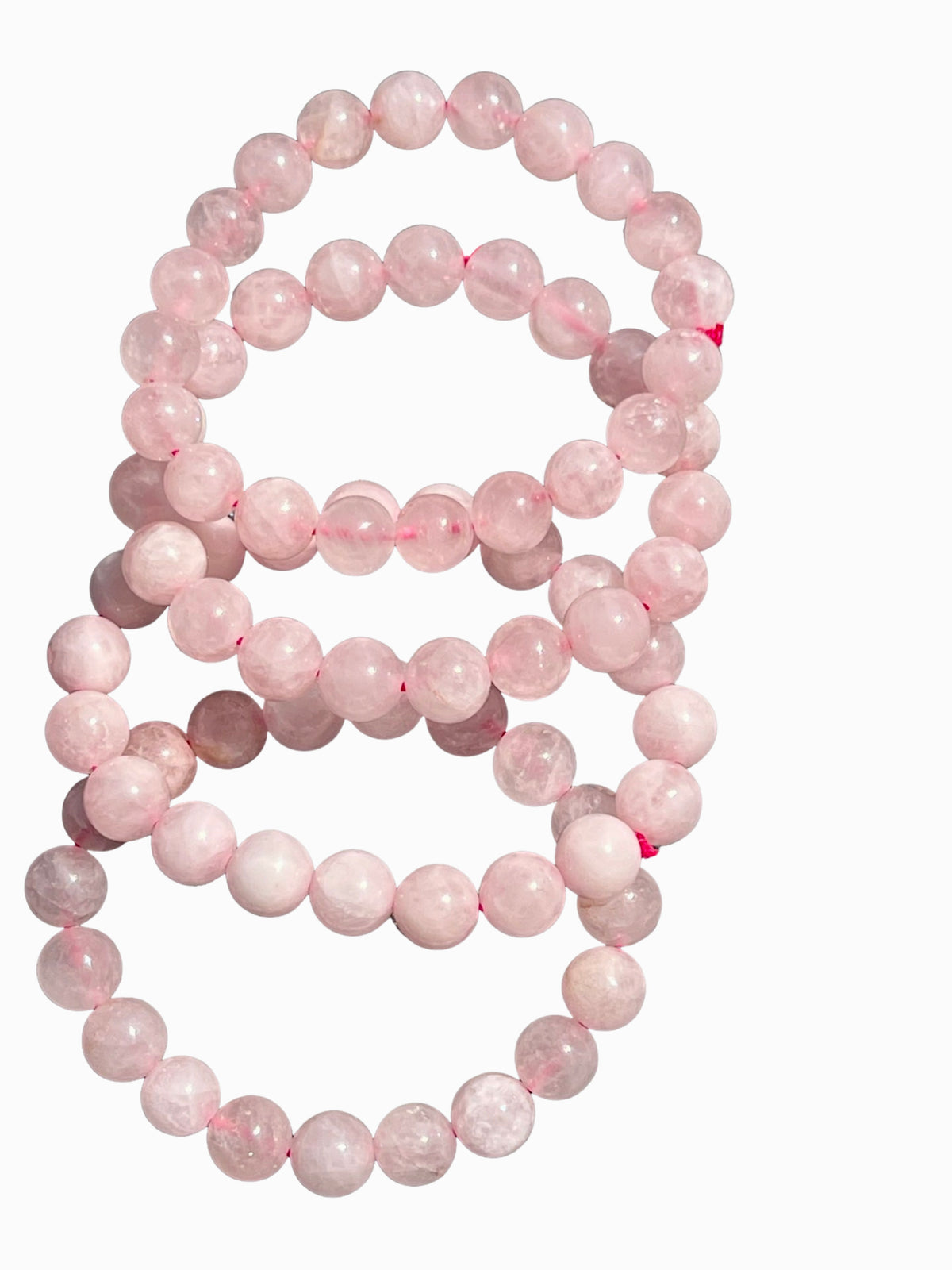 ROSE QUARTZ - BEADED BRACELET