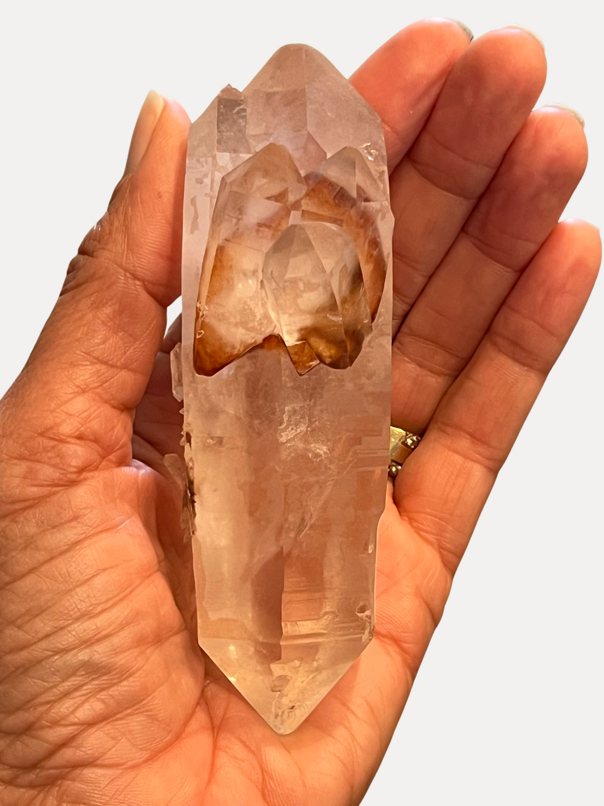 PINK LEMURIAN- DOUBLE TERMINATED -TRIPLETS