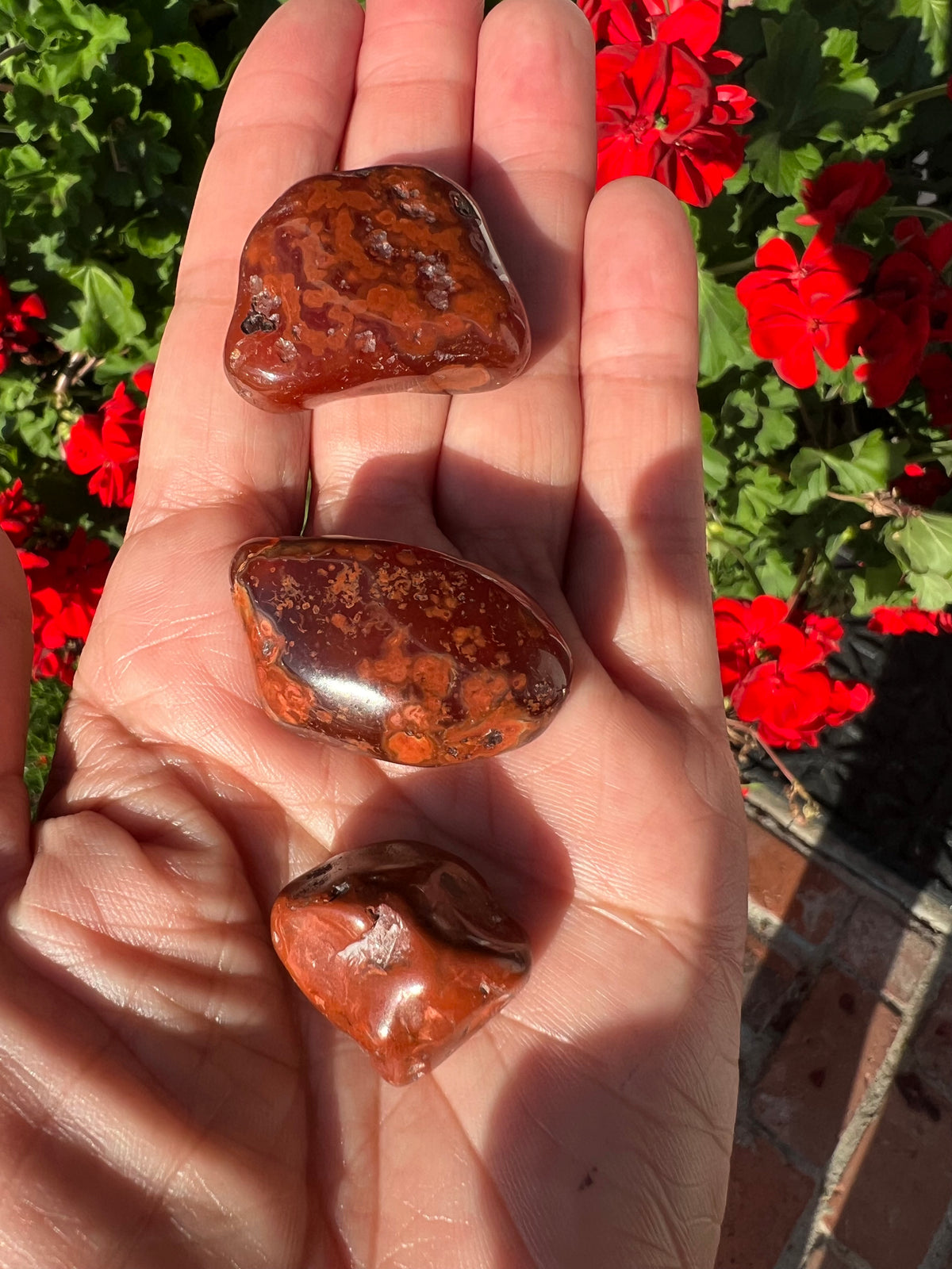 CARNELIAN - POLISHED TUMBLES